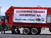 Gandeiros Unidos, na tractorada de xuño