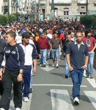 Espectaculares imaxes da marcha (clic para ampliar)