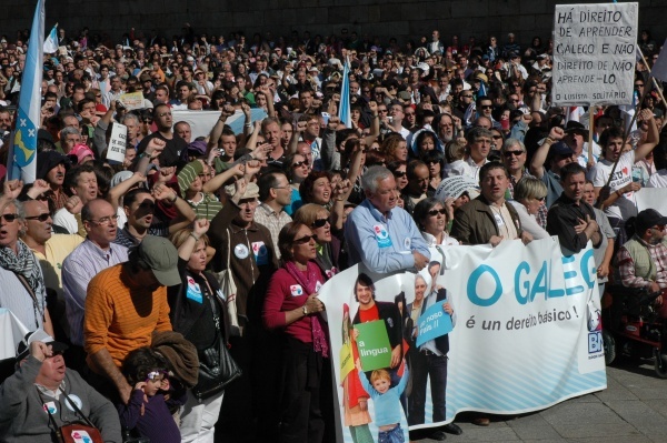 Manifestación Queremos Galego